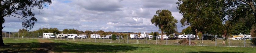 Longford Caravan Park Pre-Easter 2018