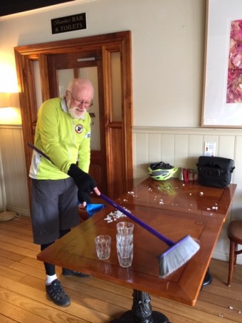 Tony sweeping up JPG